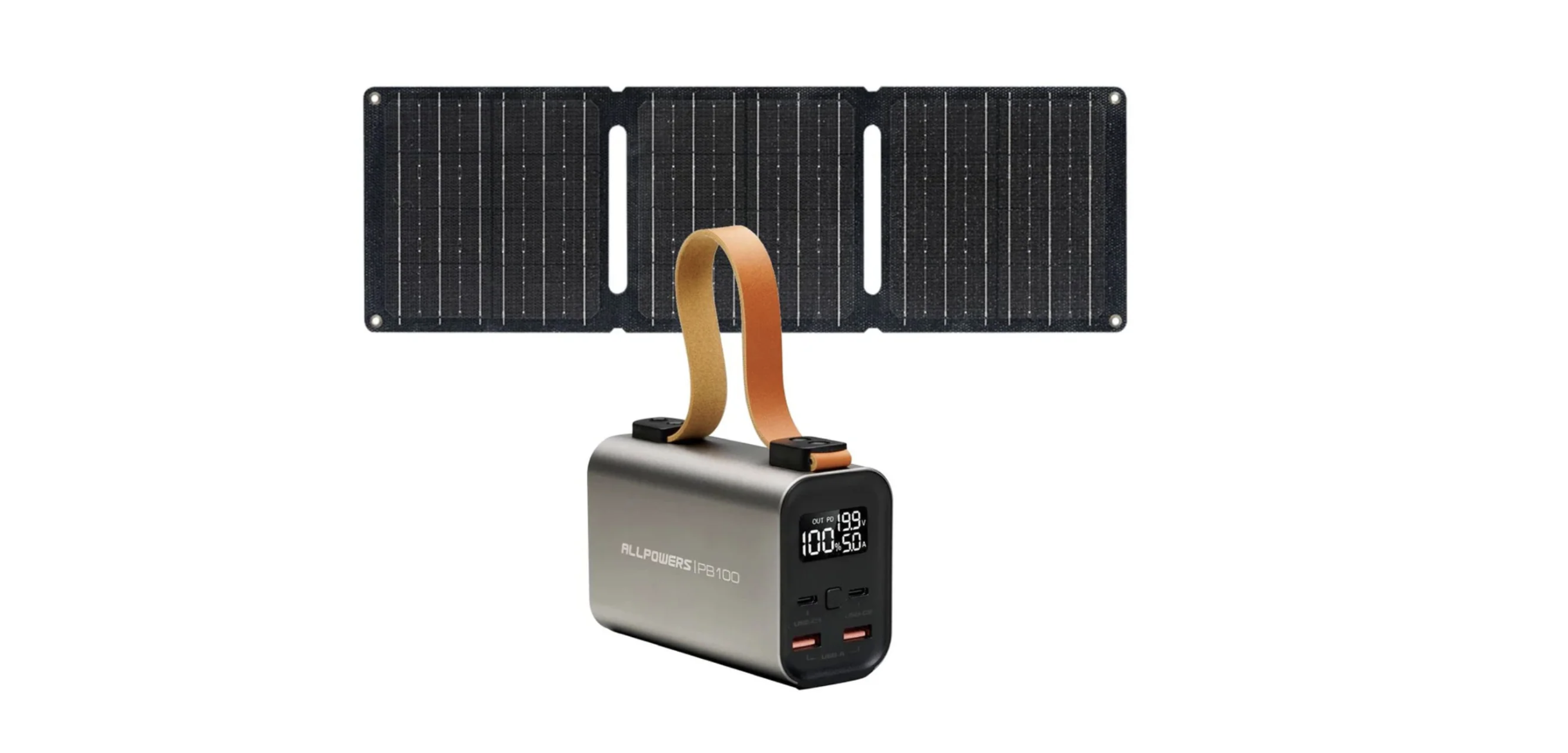 Kit batterie externe avec panneau solaire AllPowers